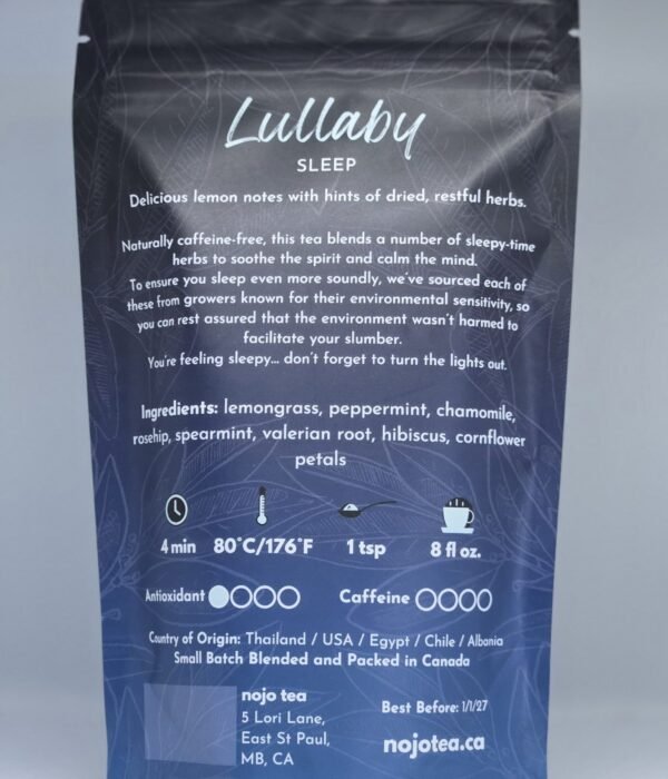 Alternative view of Lullaby- Sleep