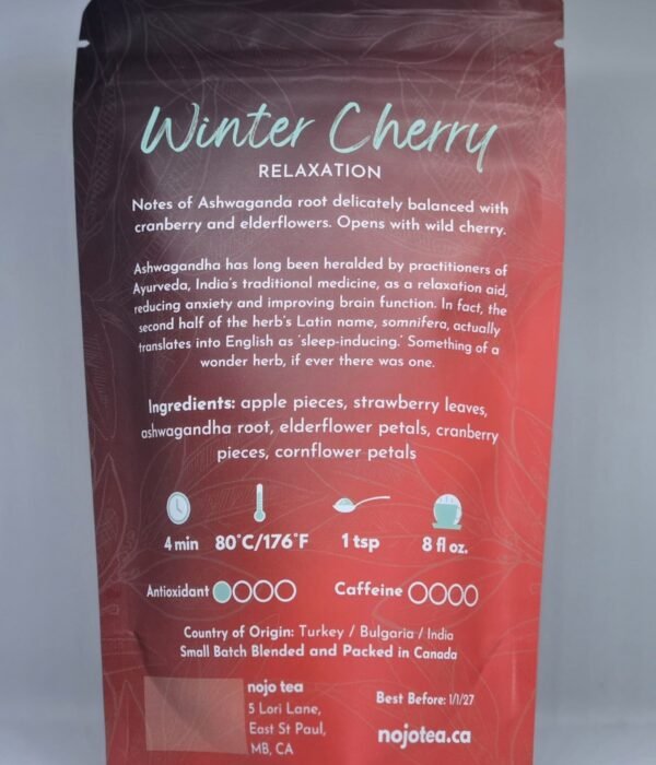 Alternative view of Winter Cherry - Relaxation